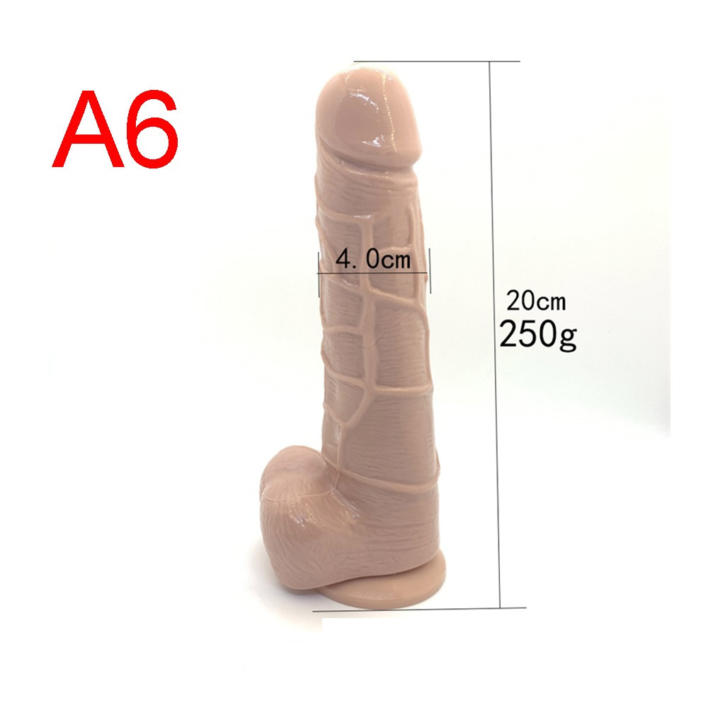 Realistic Dildo with Suction Base, 20 cm, 250 g