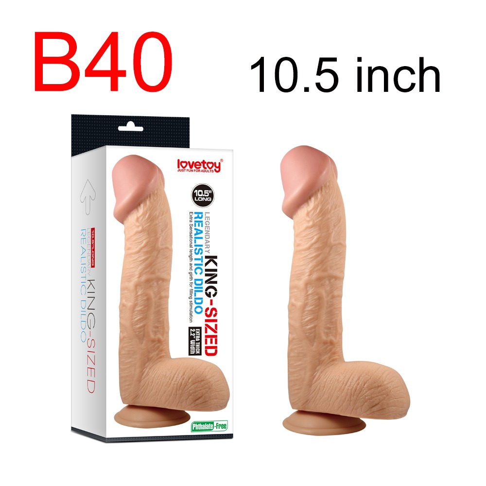 Large Realistic Dildo 10.5"