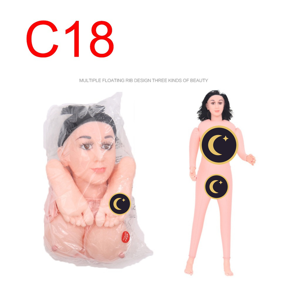 Inflatable Brunette Sex Doll, 1 m