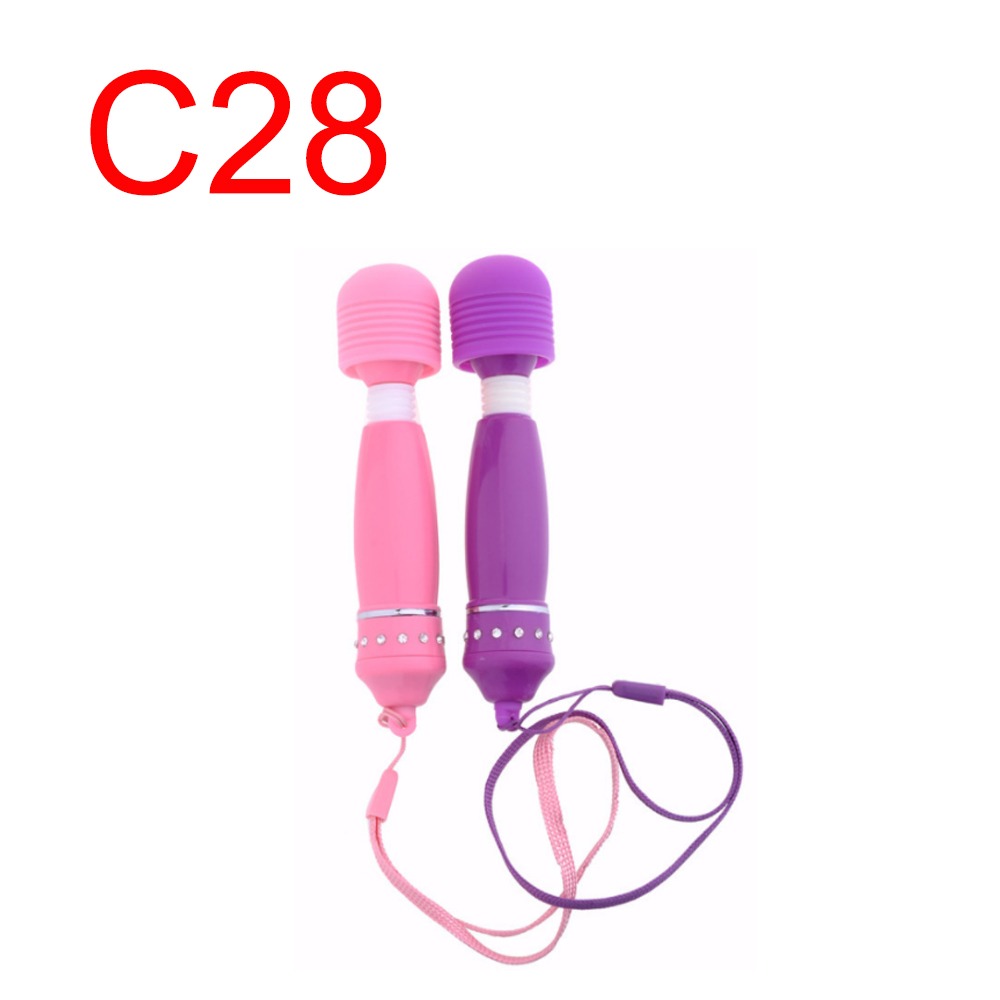 Mini Wand Vibrator with Cord, 7 Modes