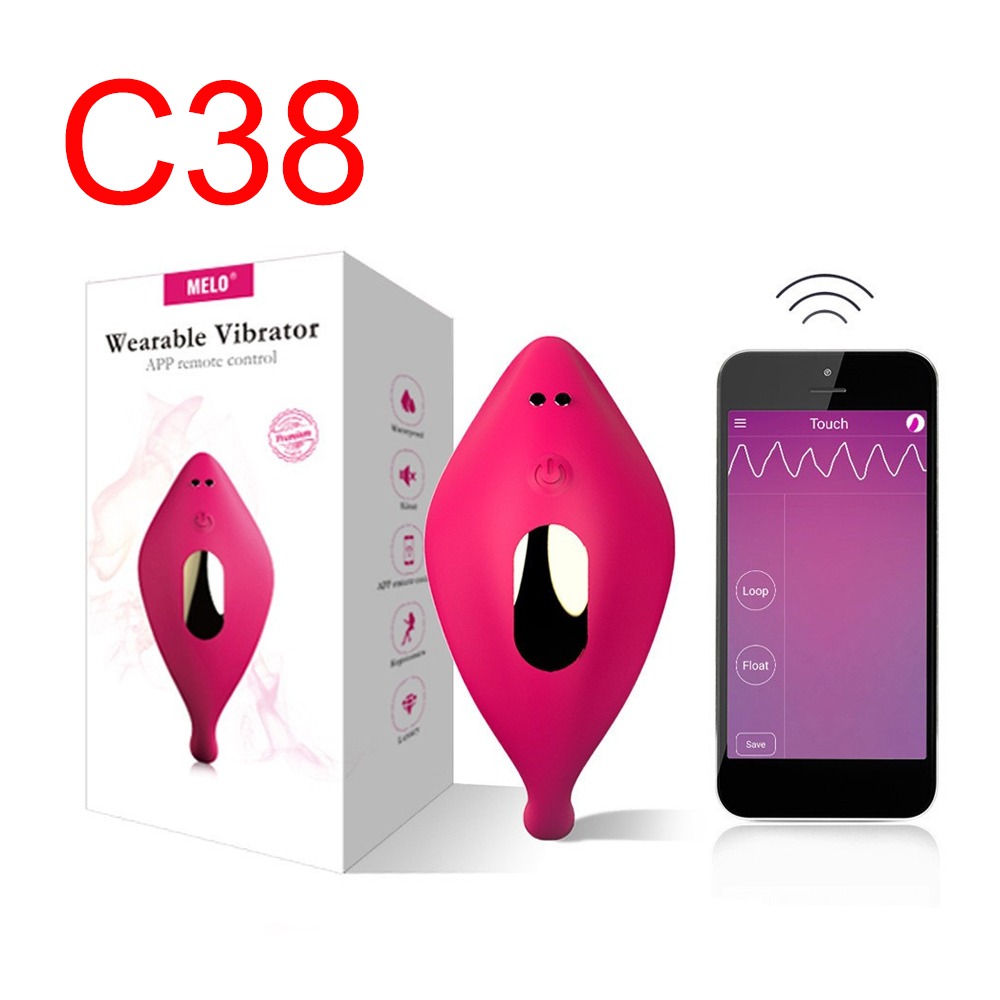 Melo Wearable App-Controlled Vibrator, Pink