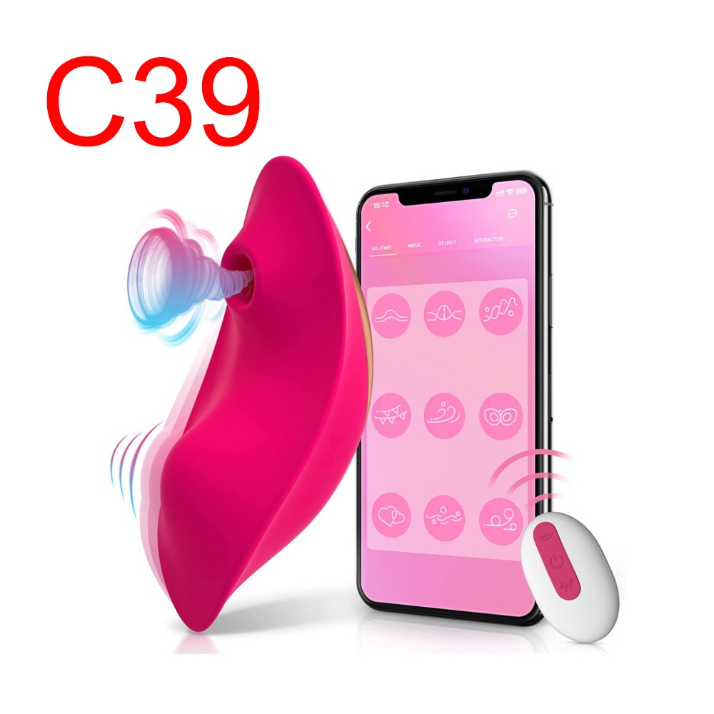 App-Controlled Wearable Suction Vibrator