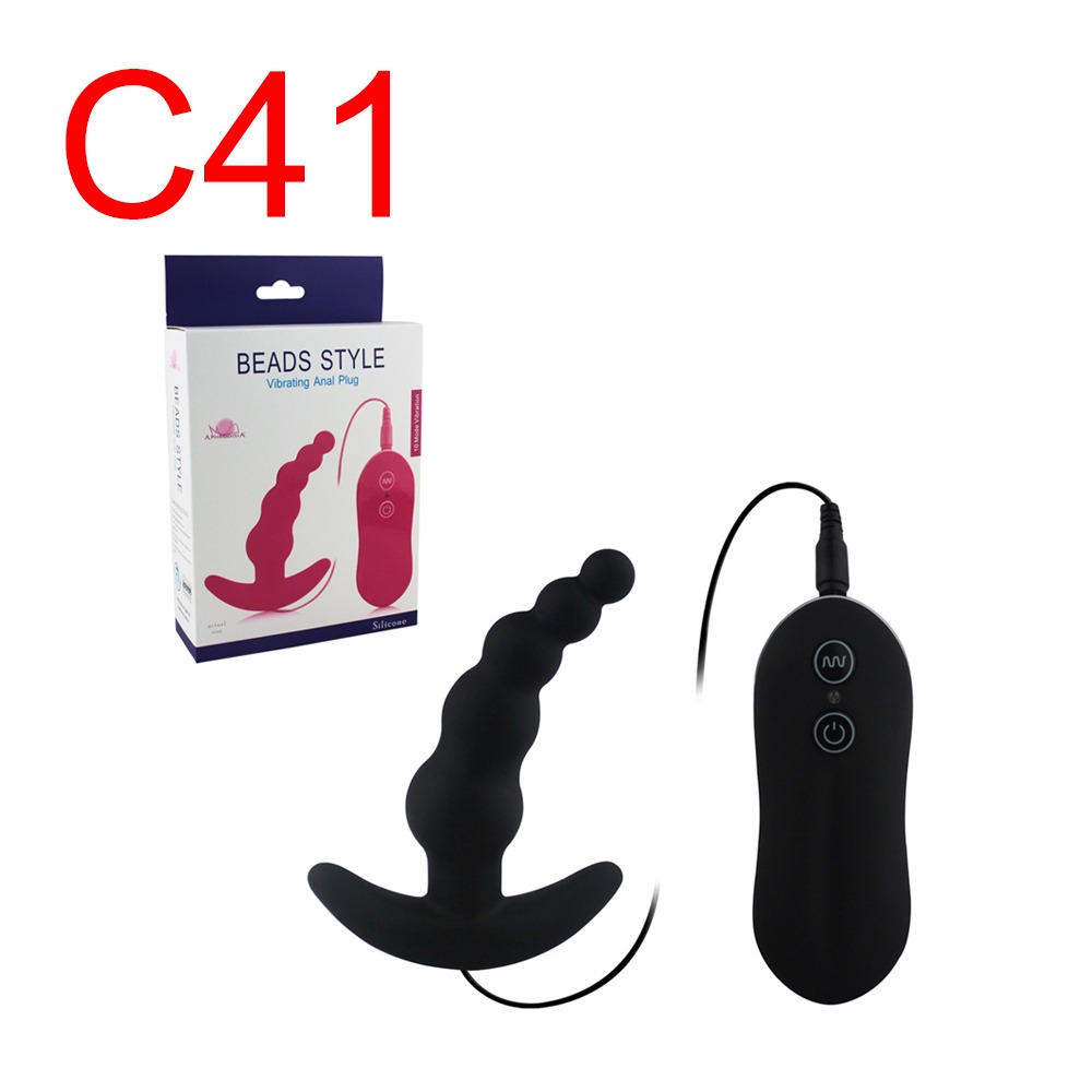Vibrating Anal Beads Remote