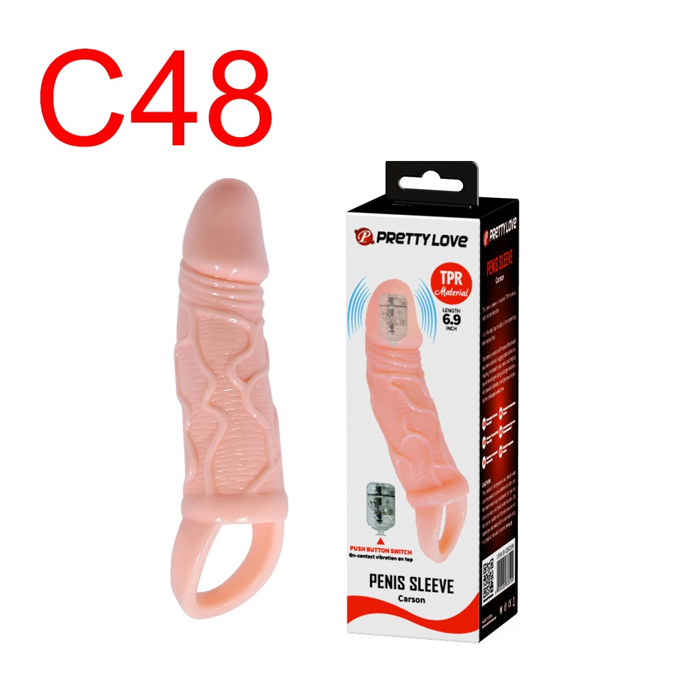 Realistic Penis Sleeve Pretty Love