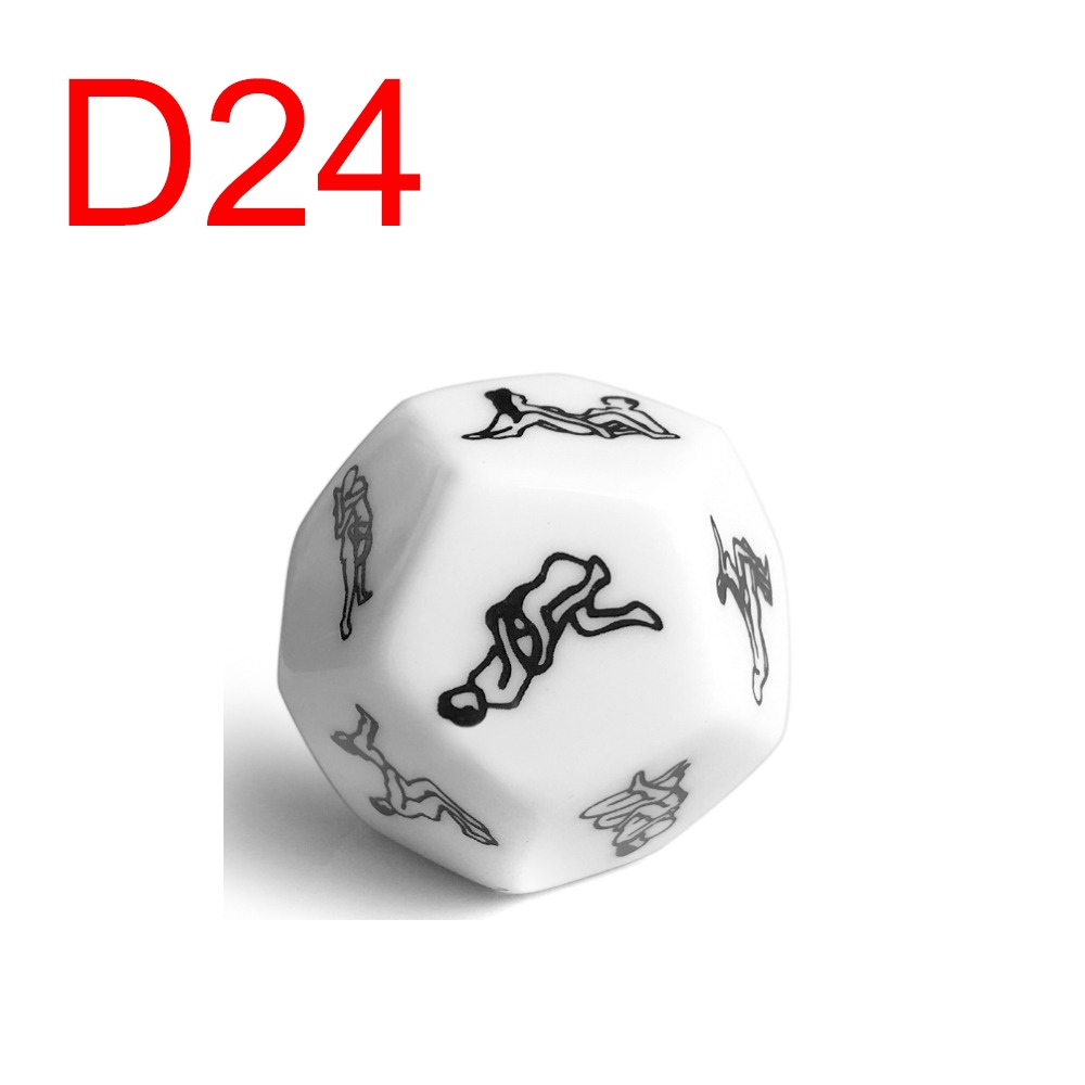 Twelve-Sided Sex Position Dice
