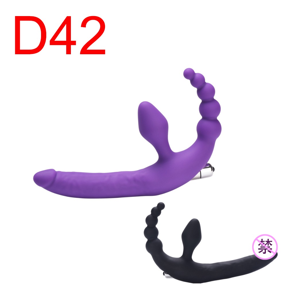 Strapless Strap-on Purple