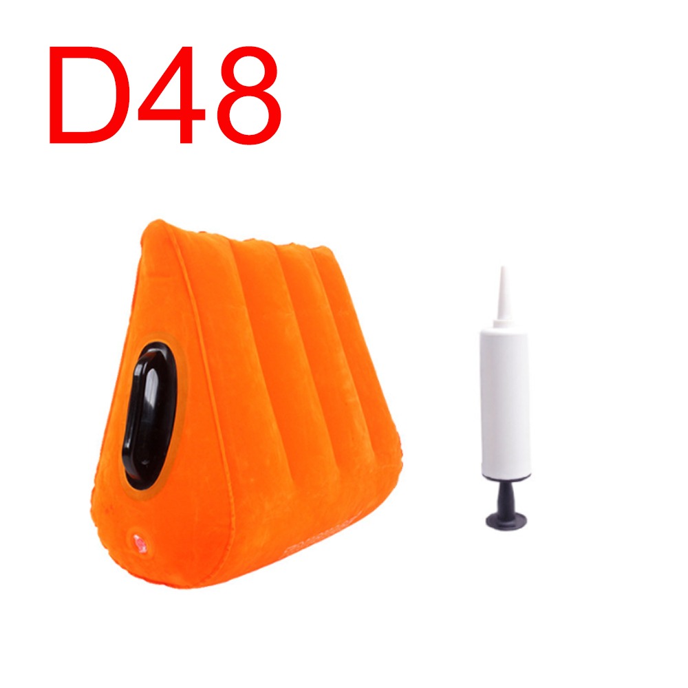 Inflatable Position Wedge with Hand Pump, Orange