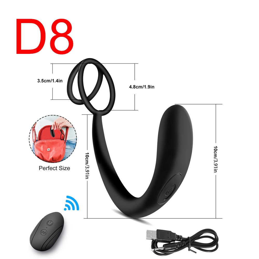 Anal Cock Ring Vibrator Remote