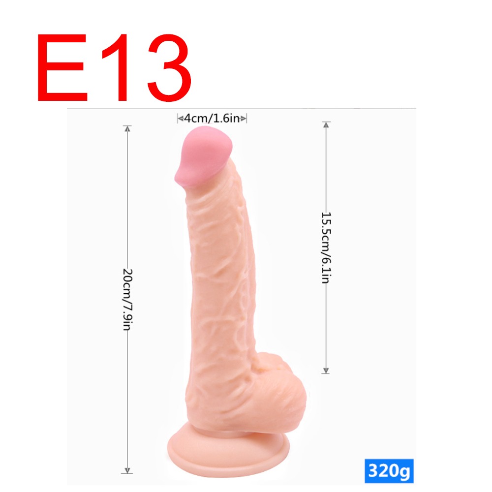 Realistic Dildo with Suction Base, 20 cm, 320 g