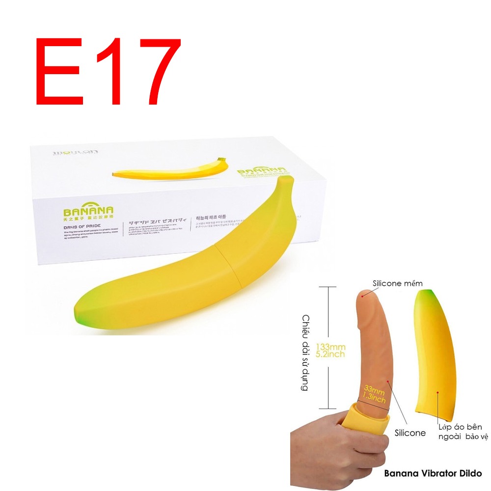 Banana Vibrator Dildo