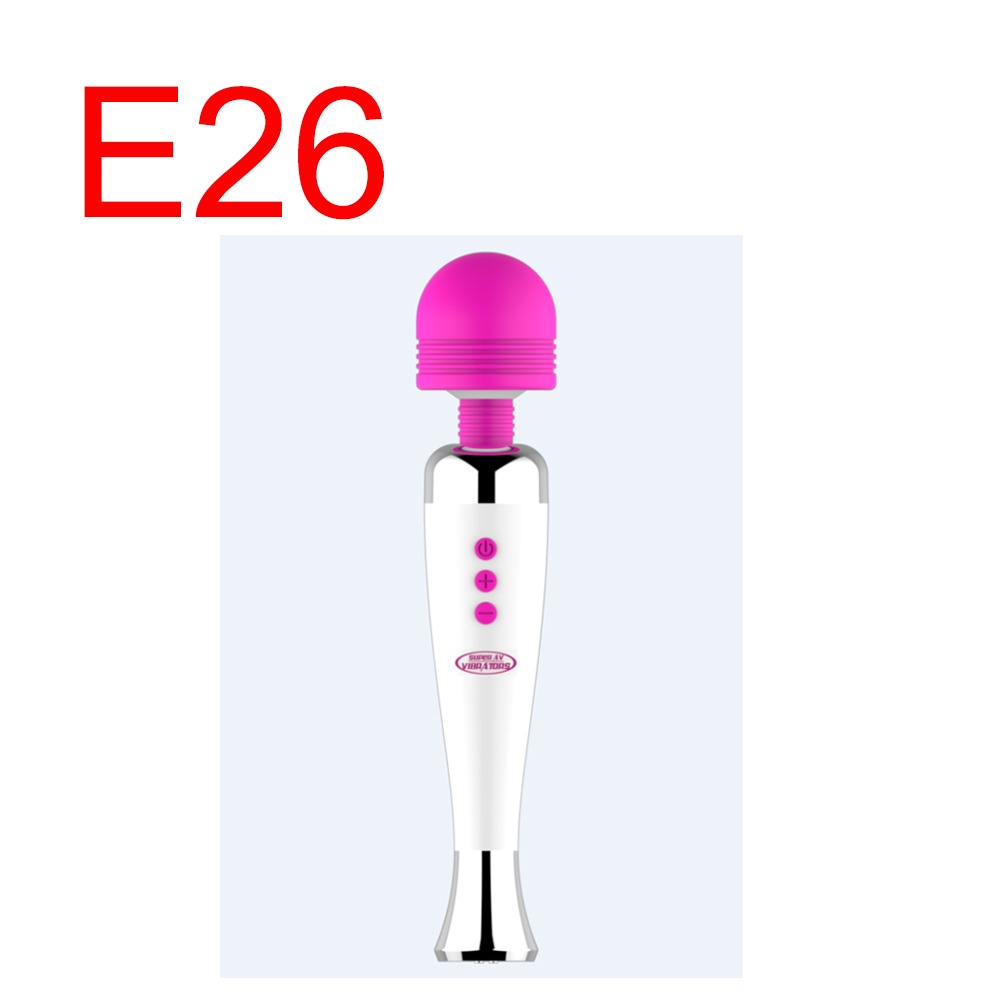 Pink Mini Wand Vibrator USB