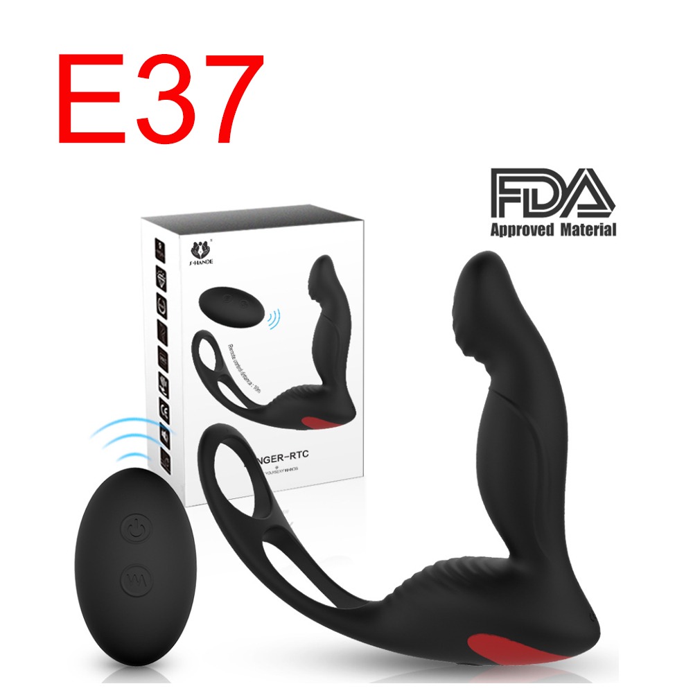 FDA Cock Ring Anal Vibrator
