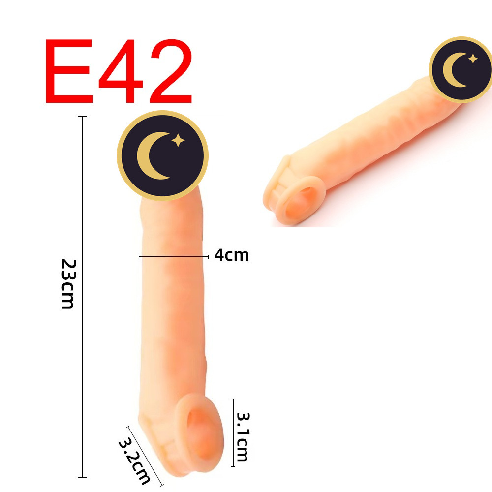 Flesh Penis Sleeve Extender, 23 cm