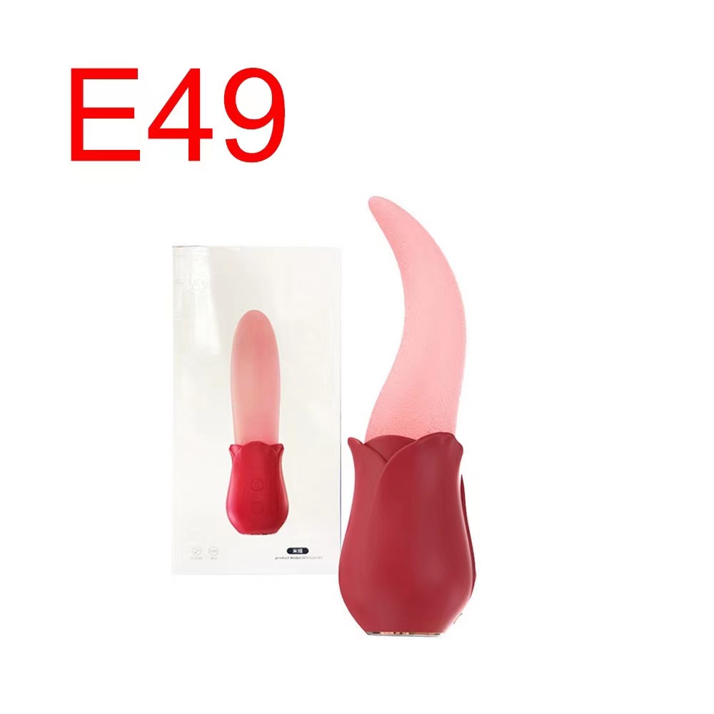 Tongue Licking Rose Vibrator
