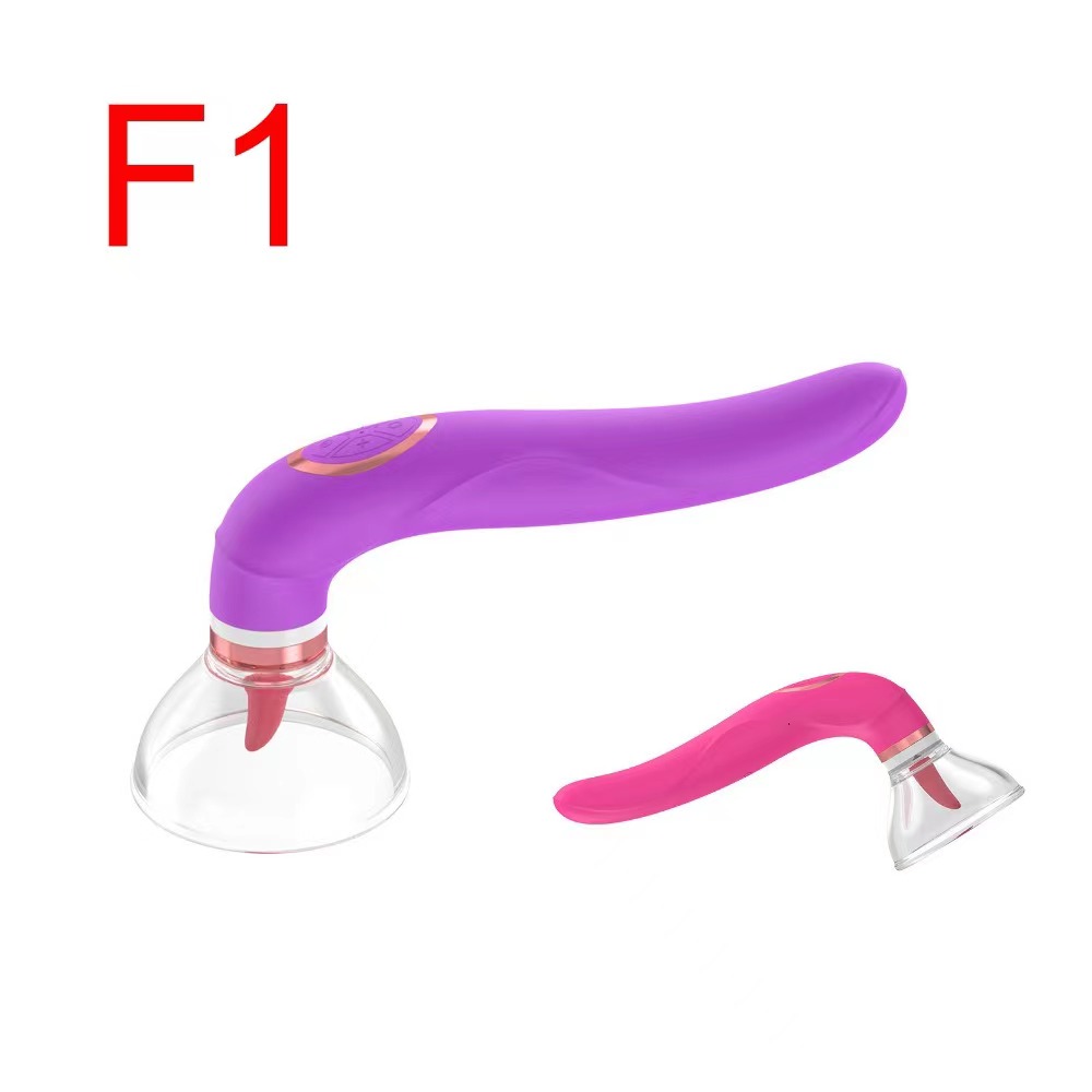 Suction Cup Wand with Licking Tongue Head