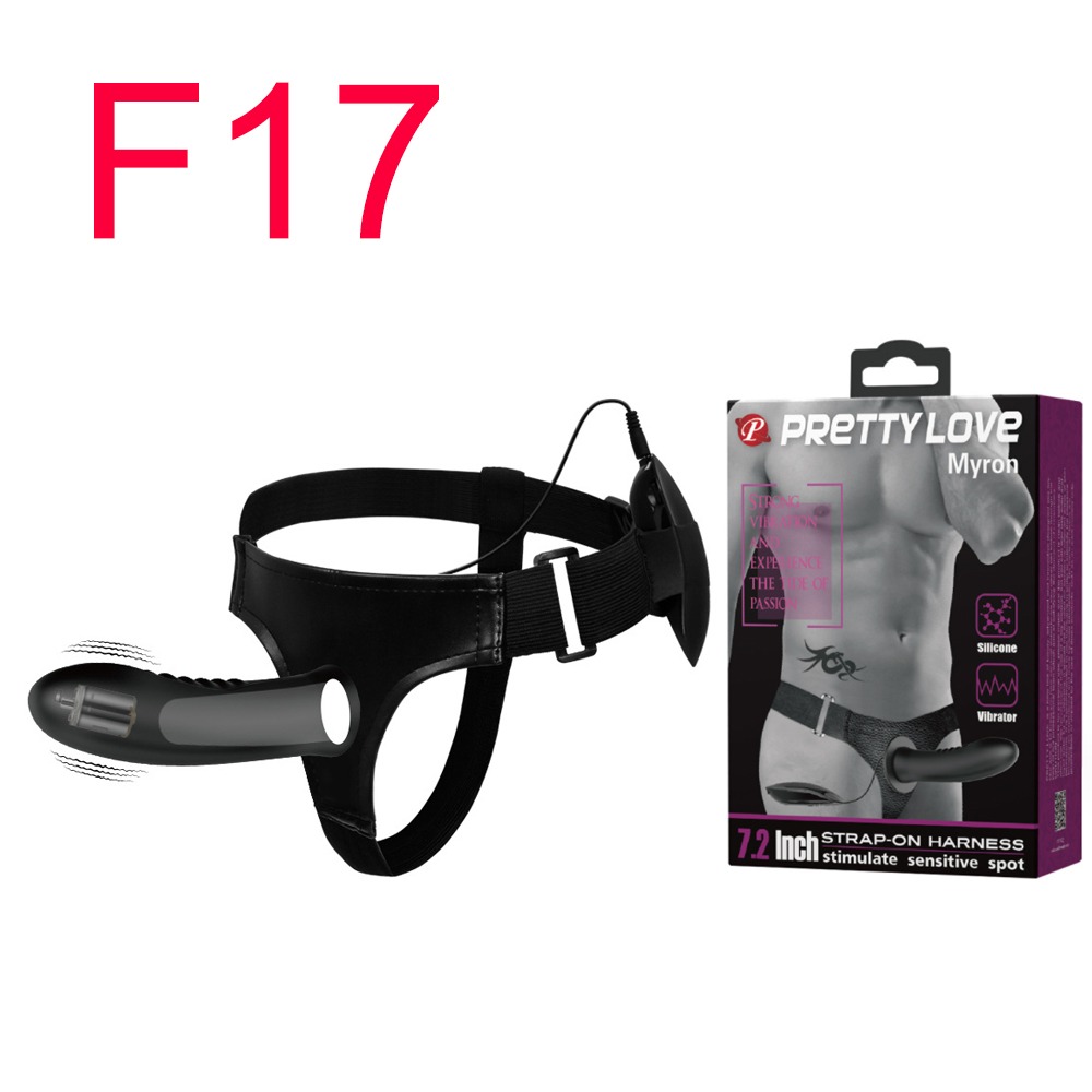 Pretty Love Myron Hollow Strap-On Harness, 7.2 inch