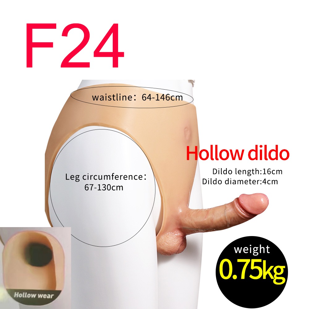 Hollow Strap-On Wearable Brief, 16 cm Shaft, 0.75 kg