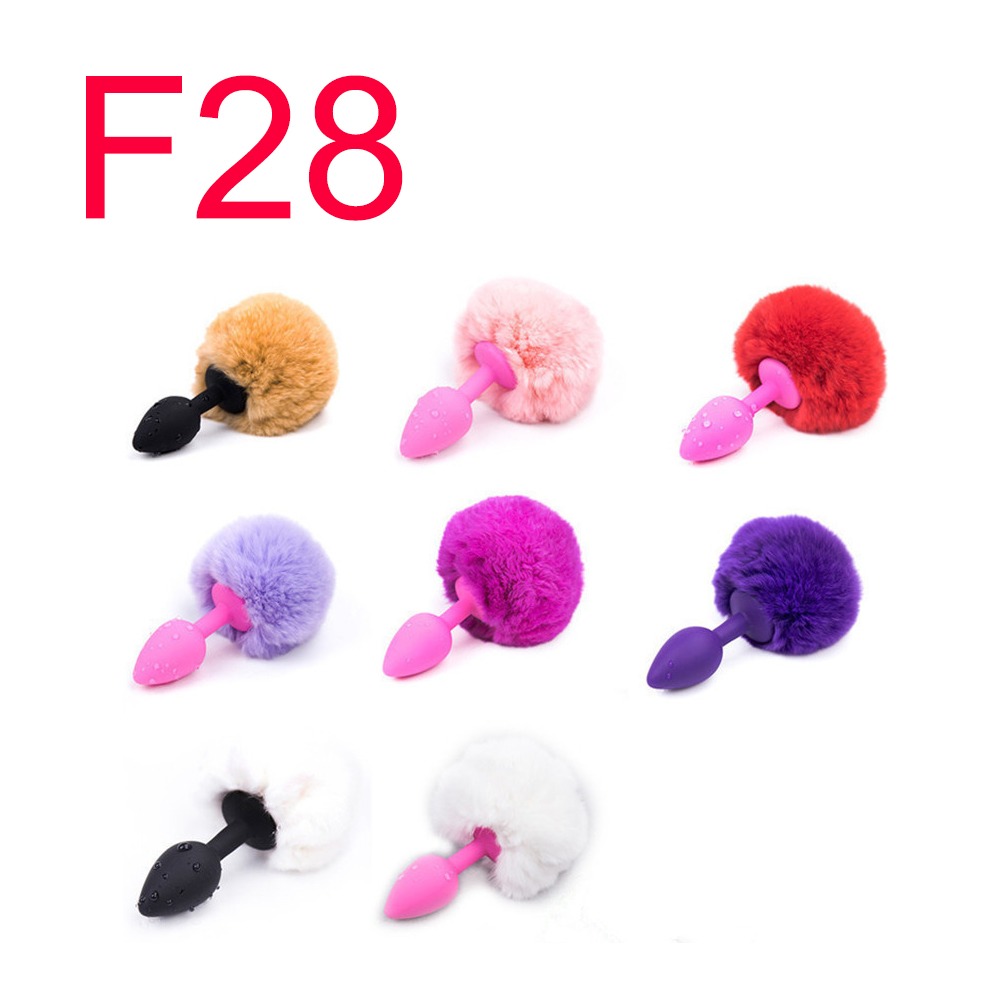 Fluffy Tail Anal Plug