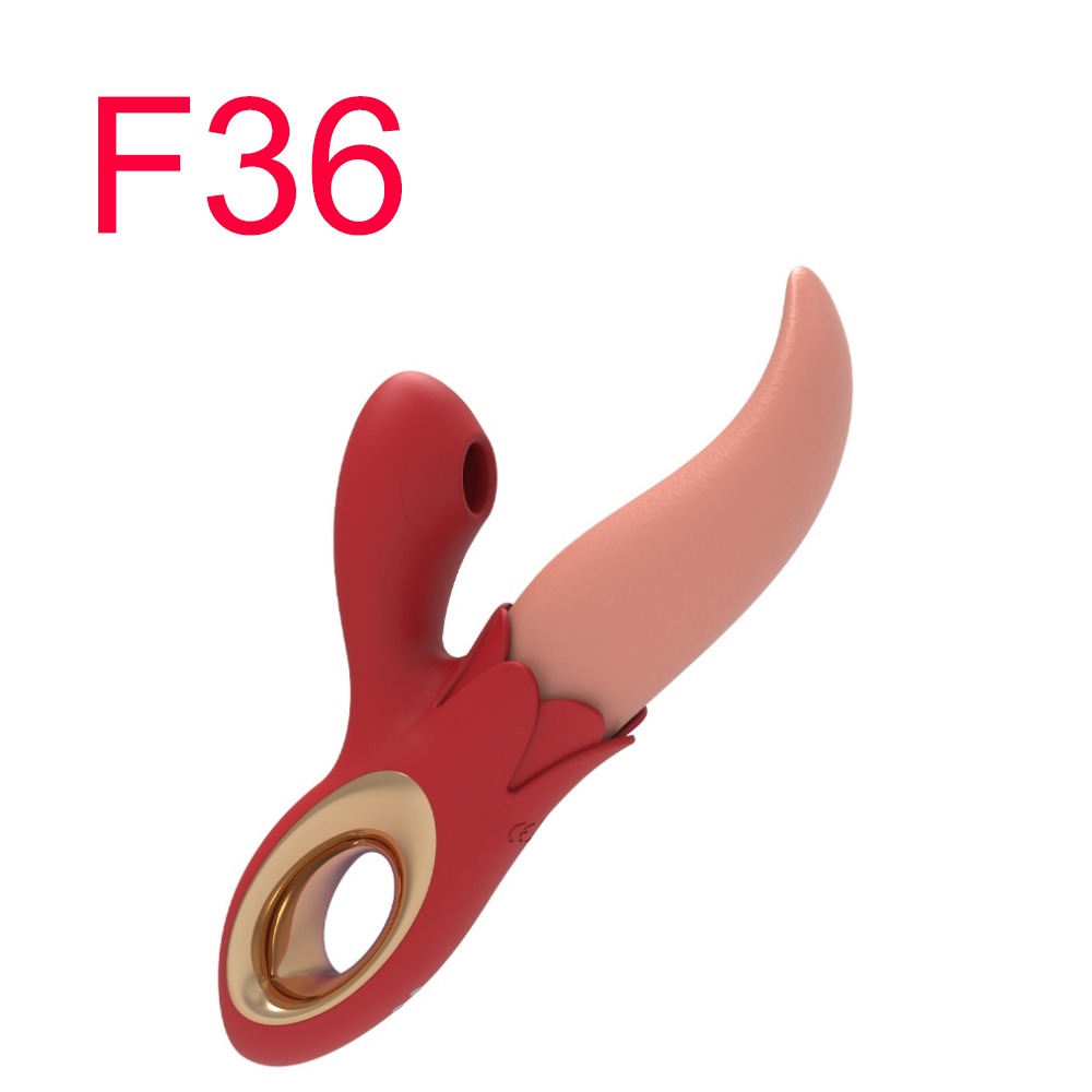Tongue Licking Rose Vibrator