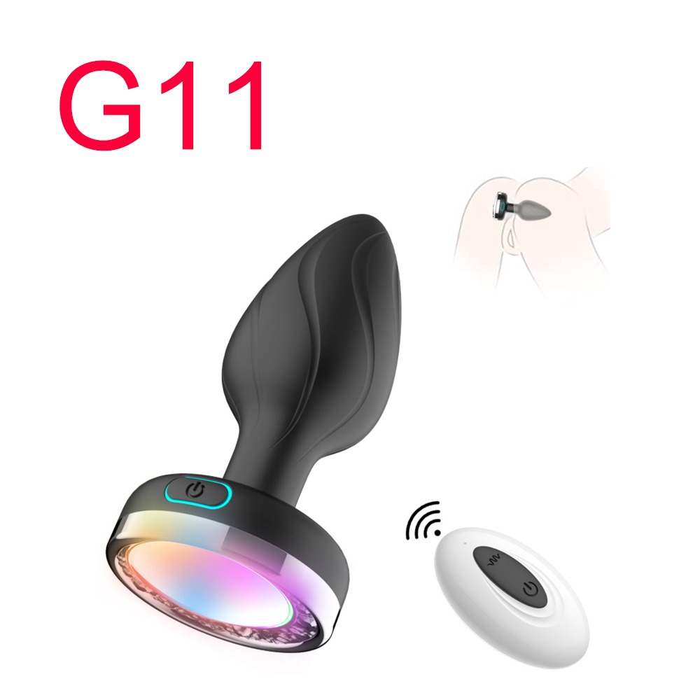RGB Light Anal Plug