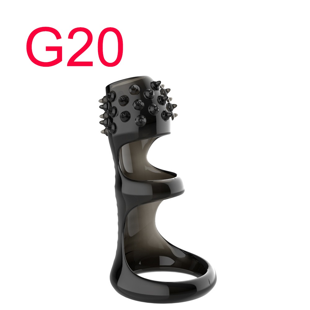 Spiked Penis Sleeve Black
