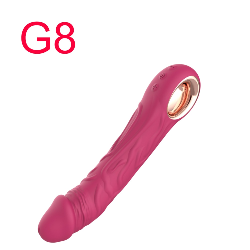Pink Silicone G-spot Vibrator