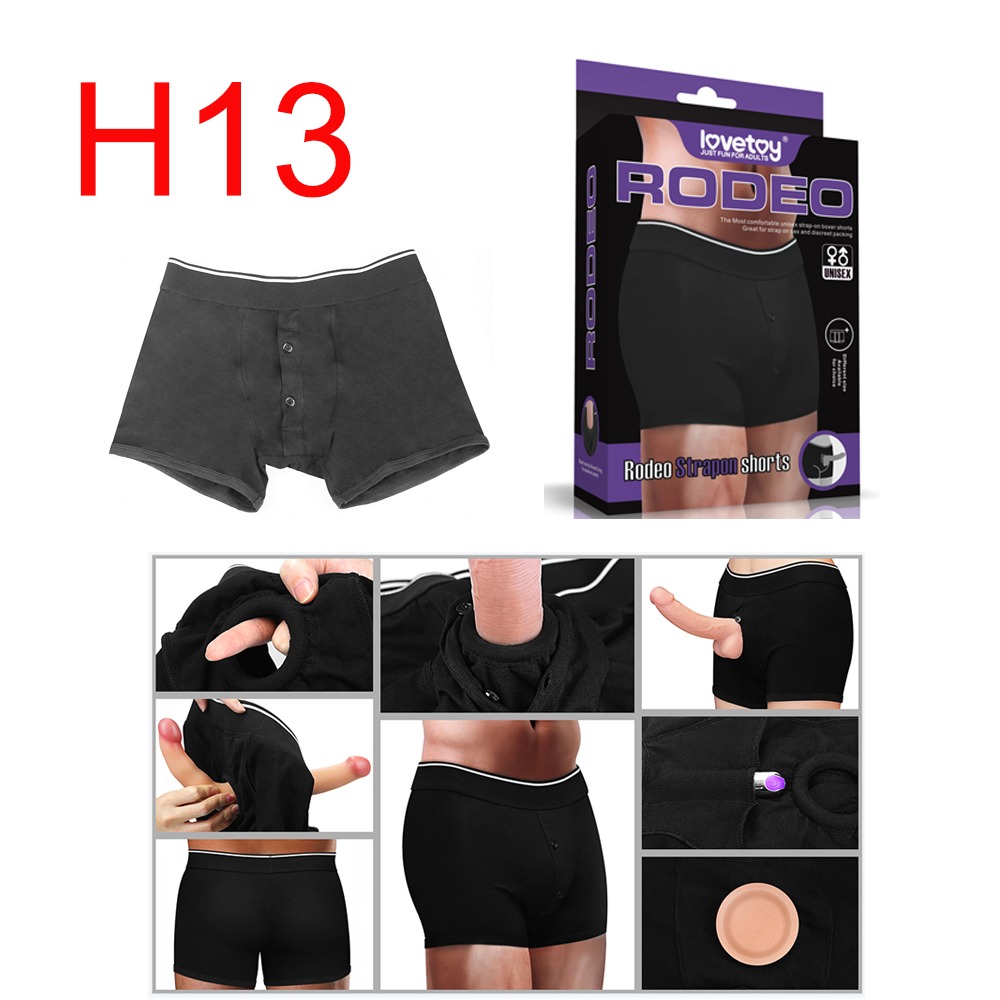 Strap-on Underwear Black