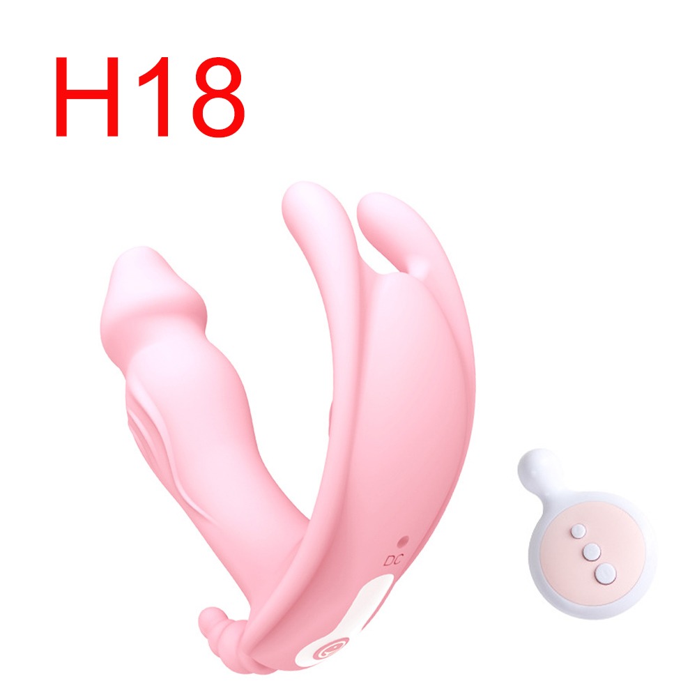 Pink Wearable Butterfly Vibrator