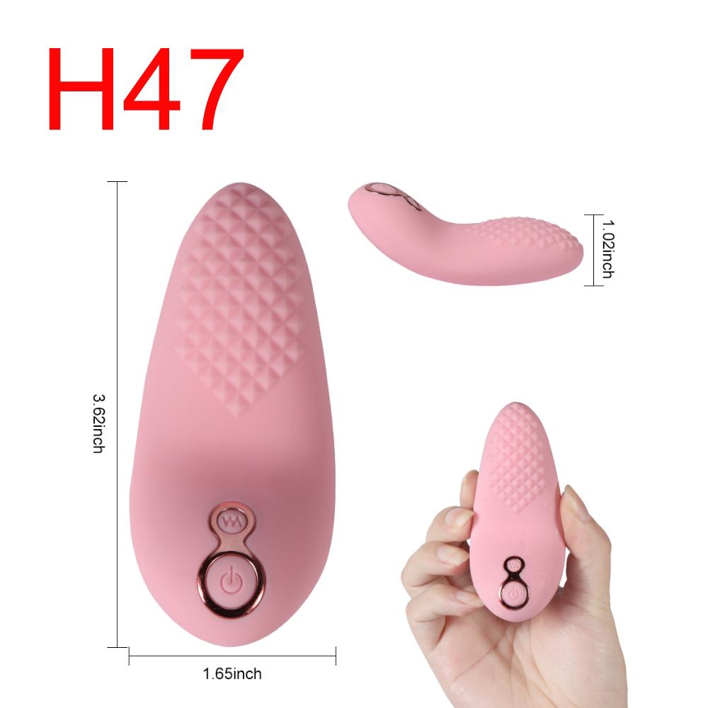 Lay-On Clitoral Vibrator, Pink, 10 Modes