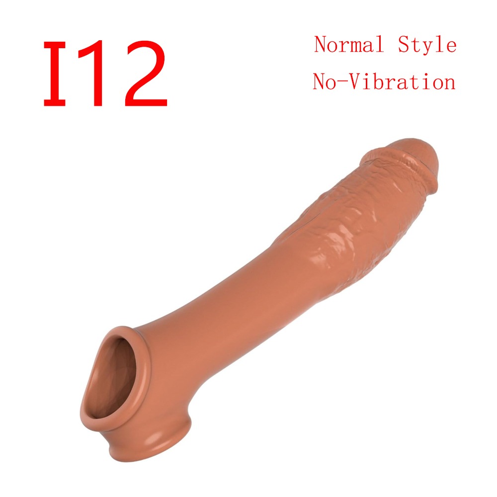 Realistic Extender Sleeve, No Vibration